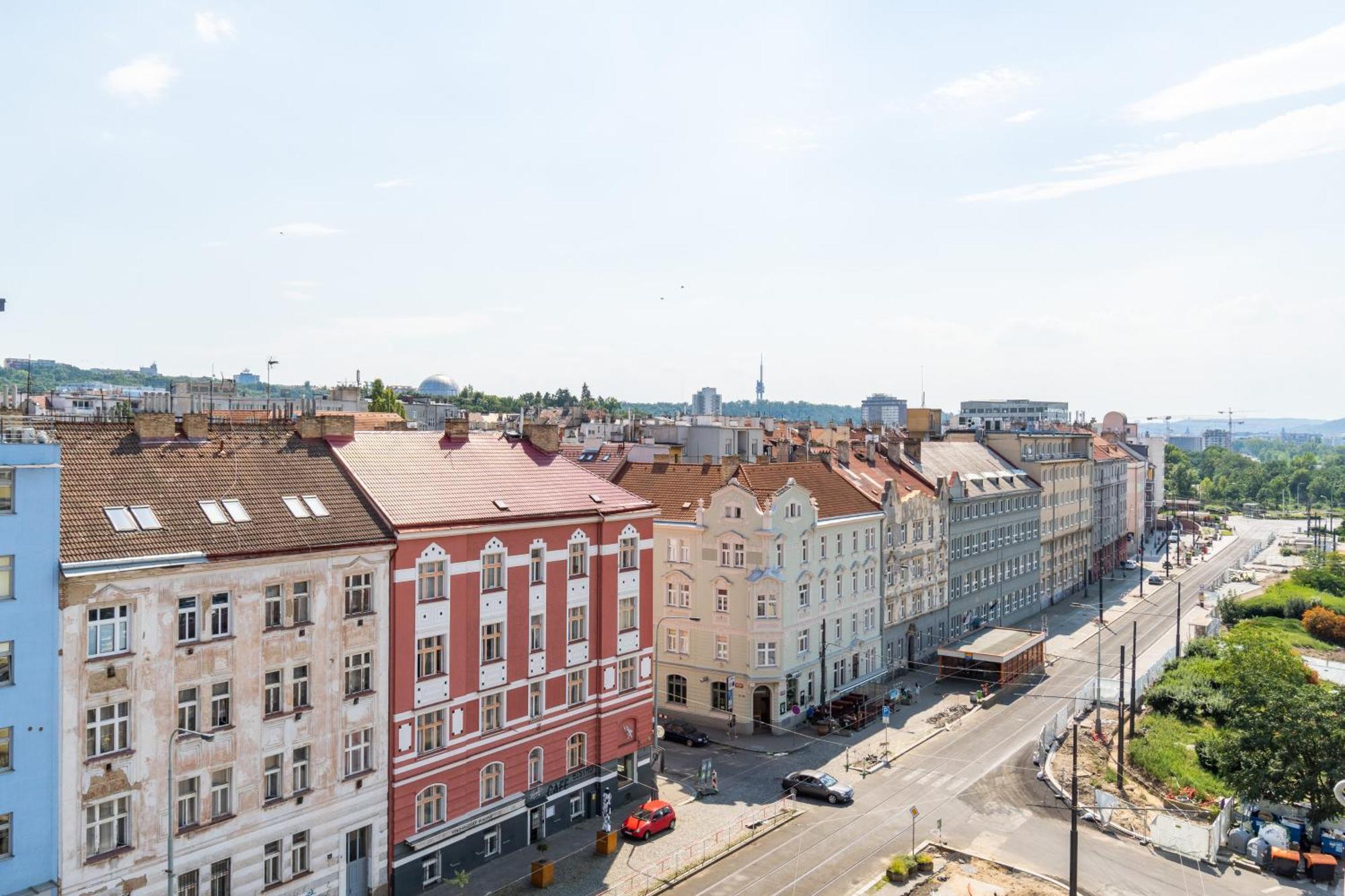 Brand New Studio Apartment # 45 With Free Parking In The City Center Prag Dış mekan fotoğraf