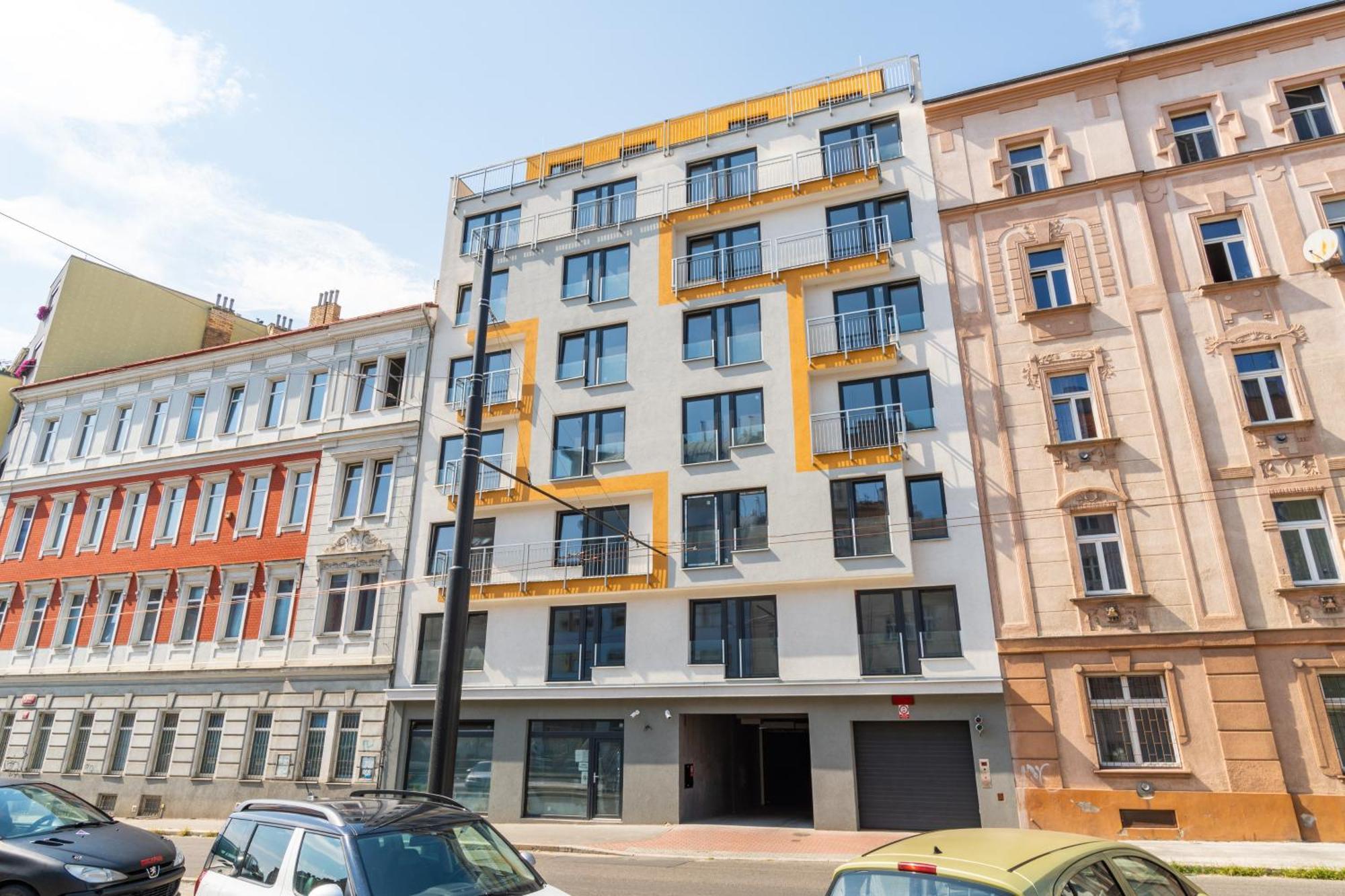 Brand New Studio Apartment # 45 With Free Parking In The City Center Prag Dış mekan fotoğraf